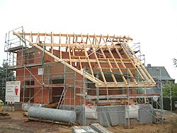 Dachkonstruktion Dachabbund & Montage
