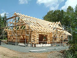 Dachkonstruktion Dachabbund & Montage